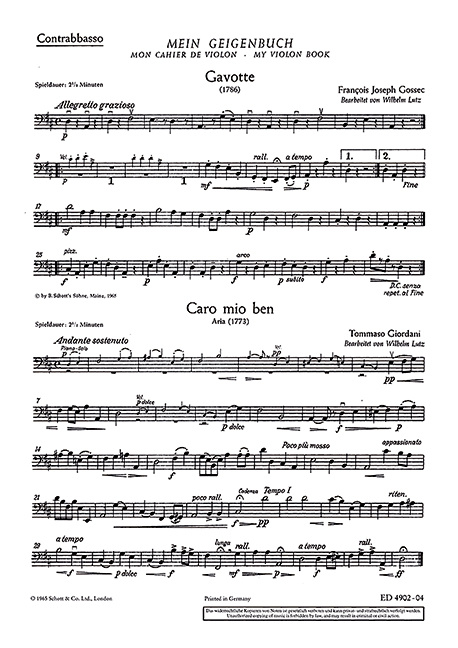 Tiskani izdelki MY VIOLIN-BOOK VIOLON WILHELM LUTZ