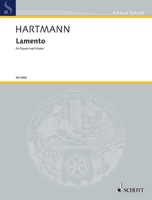 Tiskani izdelki LAMENTO KARL AMADEUS HARTMAN