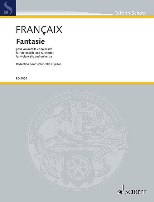 Drukwerk FANTAISIE JEAN FRANCAIX