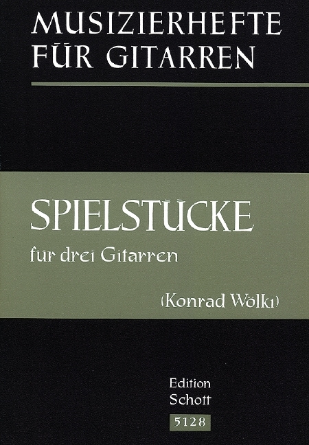 Drukwerk SPIELSTUCKE KONRAD WOELKI