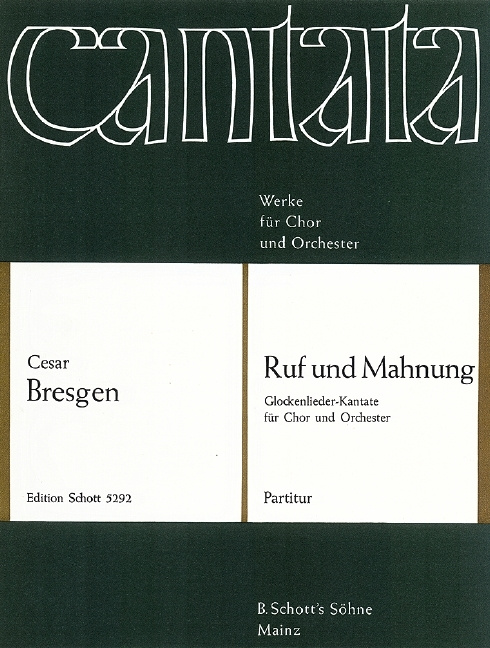 Tiskani izdelki RUF UND MAHNUNG CESAR BRESGEN