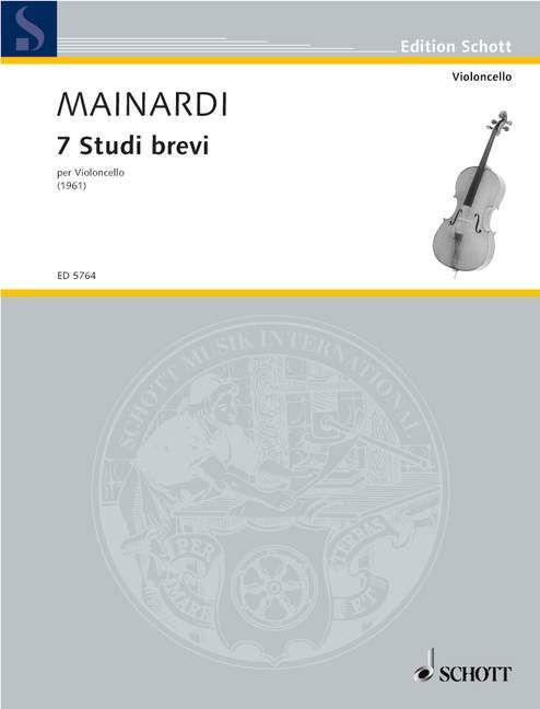 Printed items SETTE STUDI BREVI VIOLONCELLE ENRICO MAINARDI