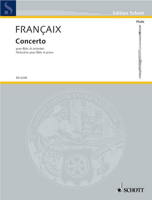 Materiale tipărite CONCERTO JEAN FRANCAIX