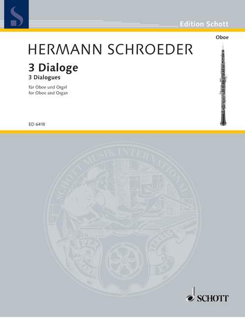 Nyomtatványok THREE DIALOGUES HERMANN SCHROEDER