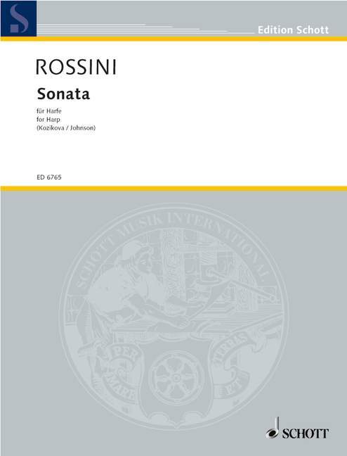 Tlačovina SONATA (KOZIKOVA/JOHNSON) GIOACHINO ROSSINI