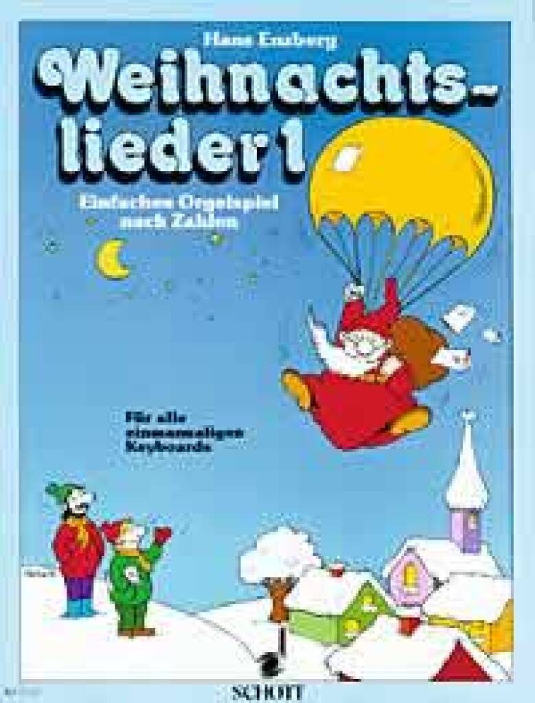 Book WEIHNACHTSLIEDER CLAVIER HANS ENZBERG