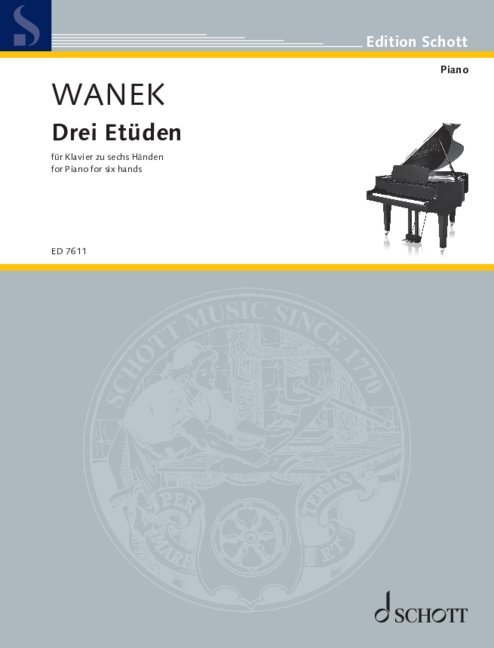 Tiskani izdelki THREE STUDIES FRIEDRICH K. WANEK