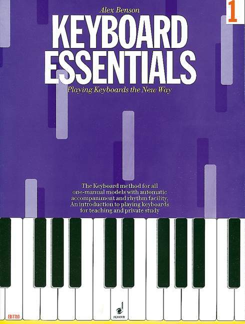 Printed items KEYBOARD ESSENTIALS 1 CLAVIER ALEX BENSON