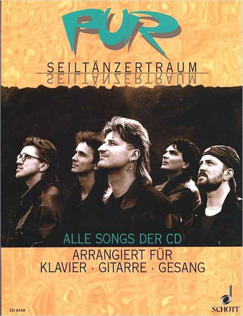 Книга PUR: SEILTANZERTRAUM PIANO, VOIX, GUITARE PUR