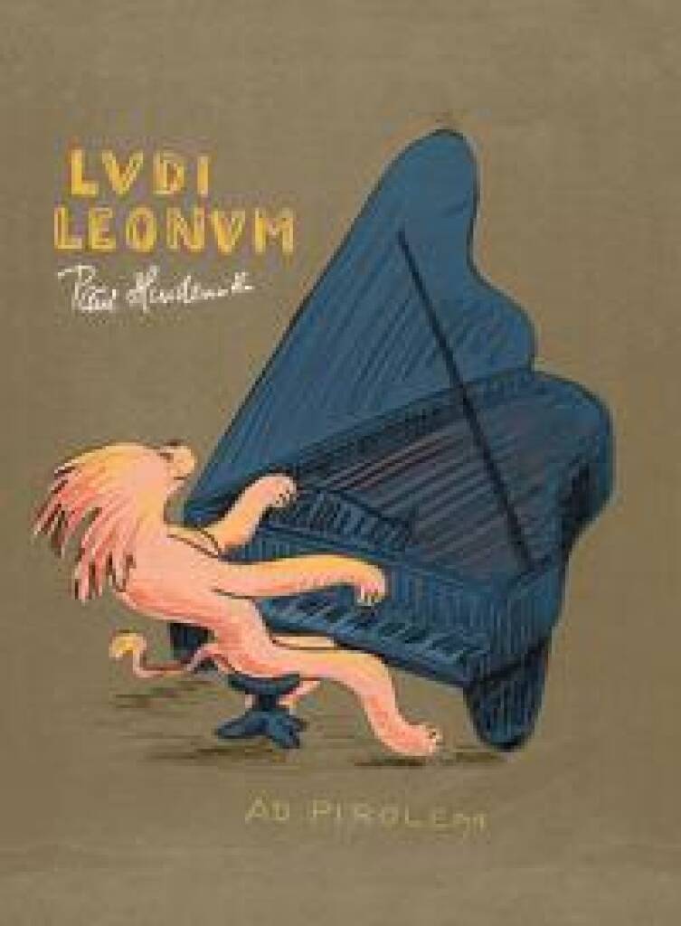 Knjiga LUDI LEONUM PIANO PAUL HINDEMITH