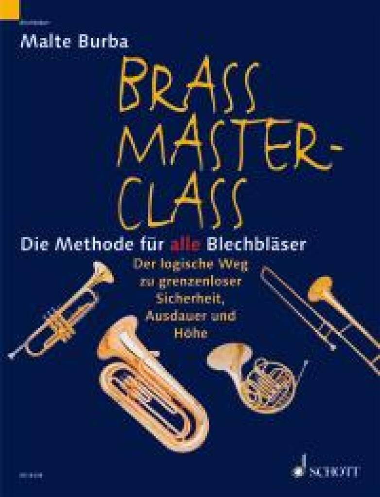 Book BRASS MASTER CLASS TROMPETTE MALTE BURBA