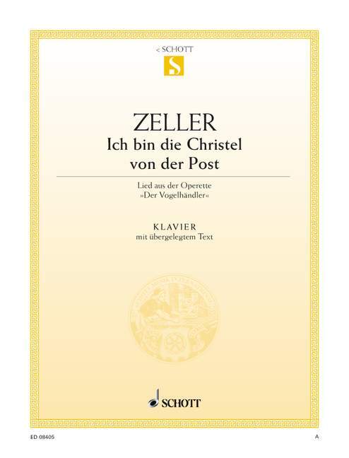 Printed items DER VOGELHANDLER CARL ZELLER