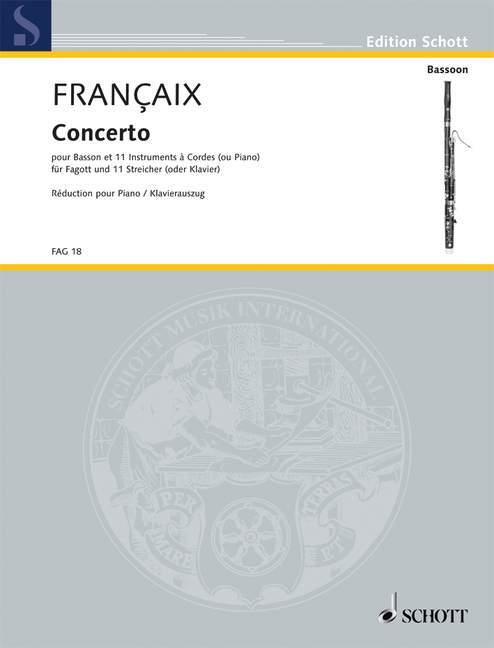 Tiskani izdelki CONCERTO JEAN FRANCAIX