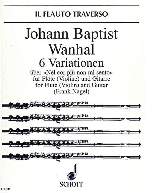 Tiskani izdelki VARIATIONEN(6) ( NEL COR JOHANN BAPTIST VANHA