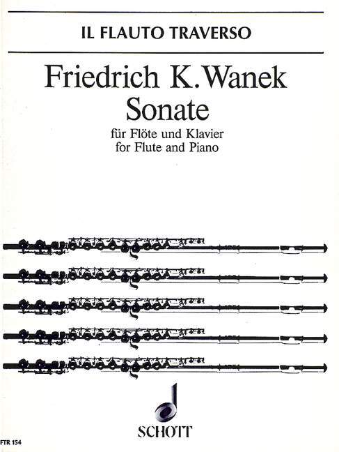 Tiskani izdelki SONATA FLUTE TRAVERSIERE FRIEDRICH K. WANEK