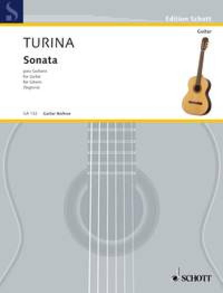 Knjiga SONATE GUITARE JOAQUIN TURINA
