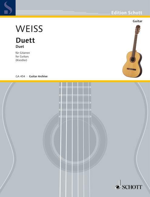 Printed items DUET SILVIUS LEOPOLD WEIS