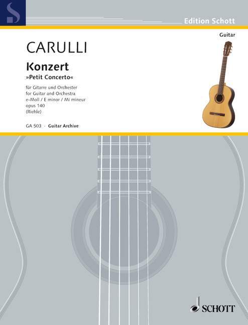 Tlačovina CONCERTO FERDINANDO CARULLI