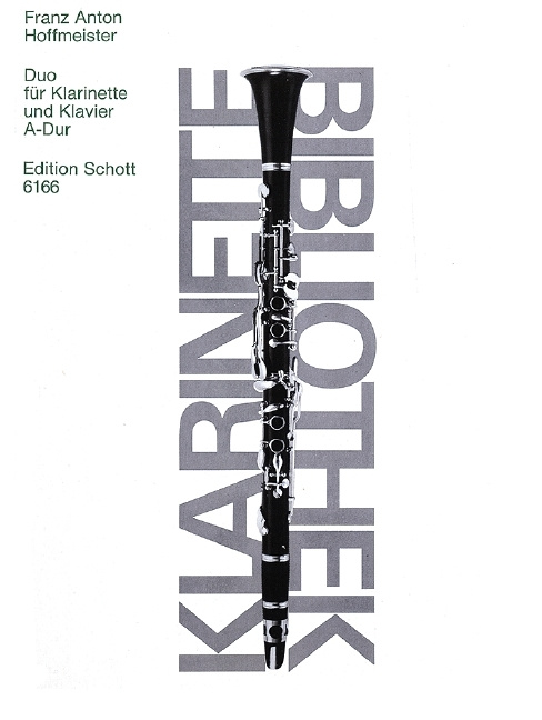Tiskani izdelki DUO A MAJOR CLARINETTE FRANZ ANTON HOFFMEIS