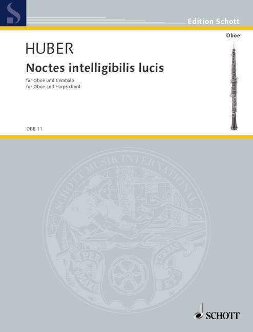 Tiskani izdelki NOCTES INTELLIGIBILIS LUCIS KLAUS HUBER