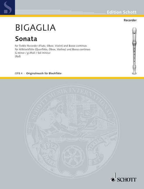 Tiskani izdelki SONATE G DIOGENIO BIGAGLIA