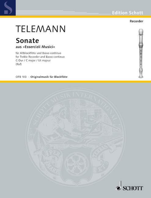 Tiskani izdelki SONATE C GEORG PHILIPP TELEMA