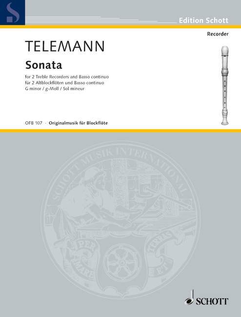 Tiskani izdelki SONATE G GEORG PHILIPP TELEMA