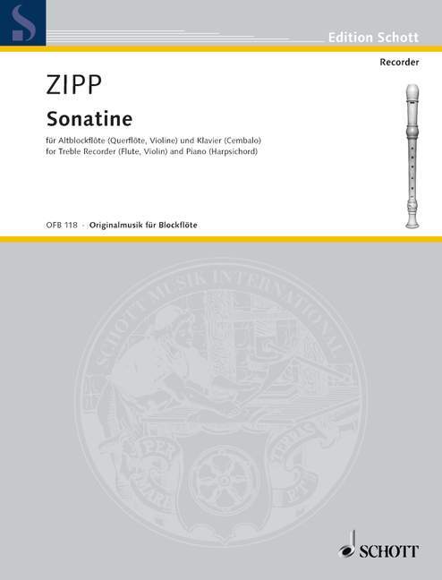 Printed items SONATINE FRIEDRICH ZIPP
