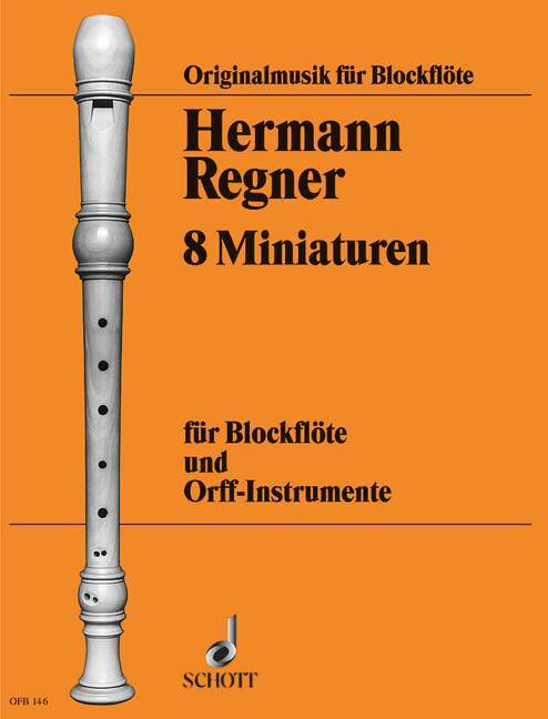 Drukwerk 8 MINIATURES HERMANN REGNER