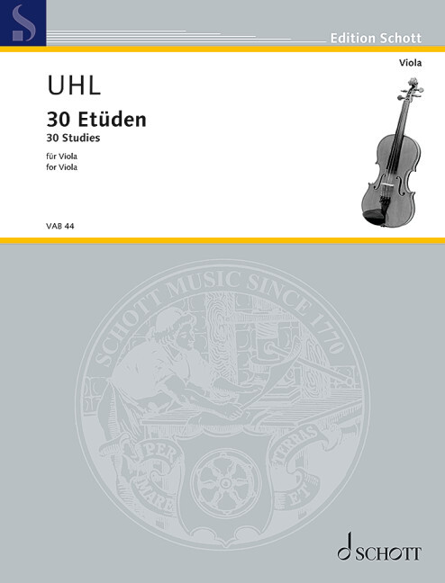 Printed items 30 STUDIES ALTO ALFRED UHL