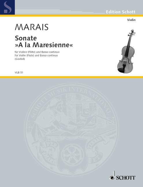 Printed items SONATA MARIN MARAIS