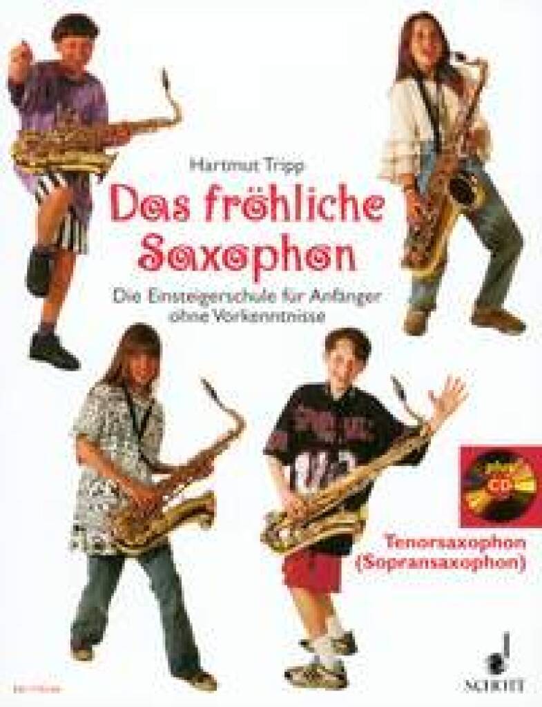 Book FROHLICHE SAXOPHONE SAXOPHONE HARTMUT TRIPP