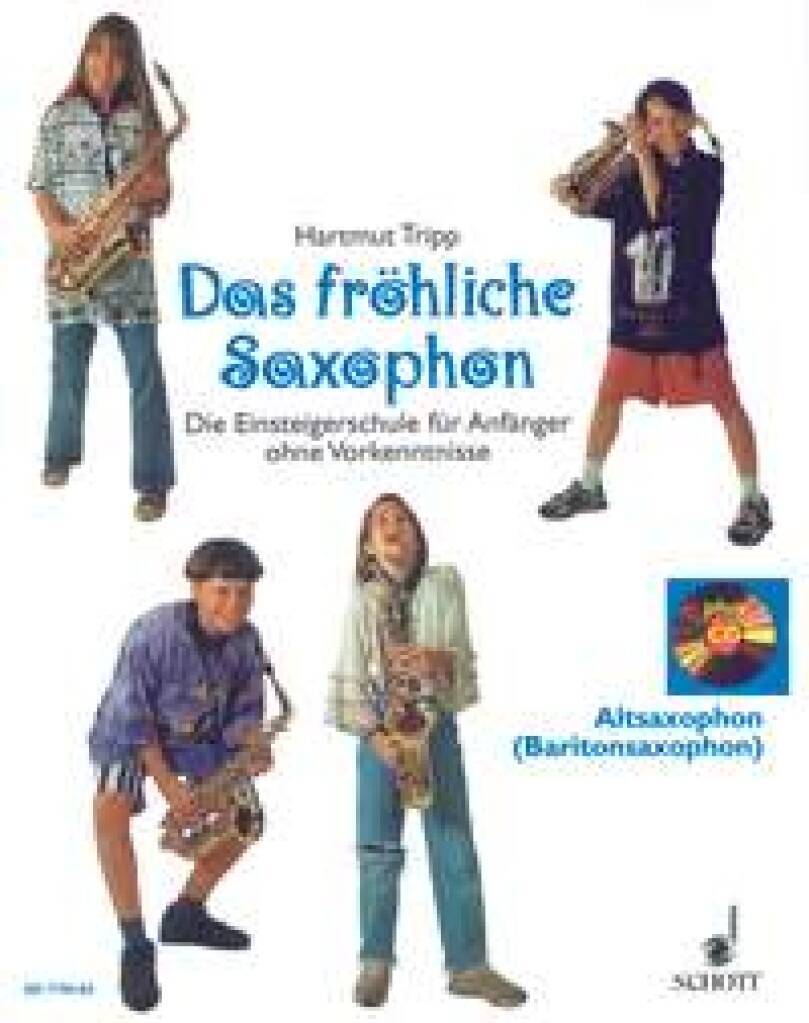 Book FROHLICHE SAXOPHONE SAXOPHONE HARTMUT TRIPP