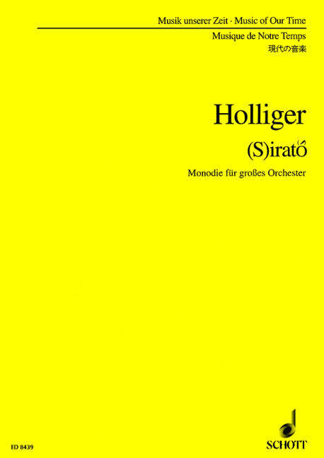 Printed items (S)IRATO HEINZ HOLLIGER