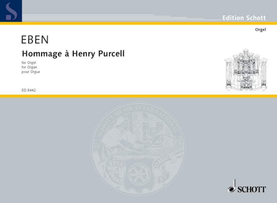 Tiskani izdelki HOMMAGE A PURCELL ORGUE PETR EBEN
