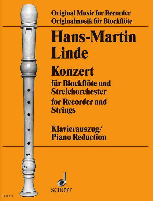 Printed items CONCERTO HANS-MARTIN LINDE