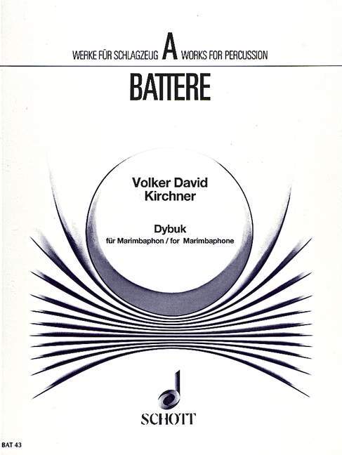 Drukwerk DYBUK MARIMBA VOLKER DAVID KIRCHNE