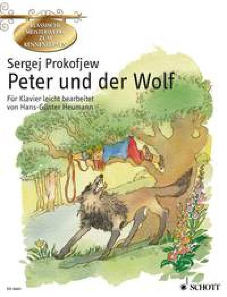 Book PETER & WOLF OPUS 67(HEUMANN) PIANO SERGEI PROKOFIEV