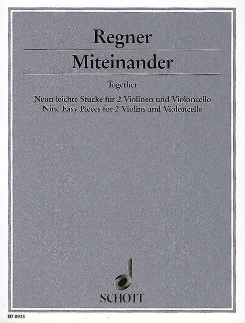 Printed items MITEINANDER HERMANN REGNER
