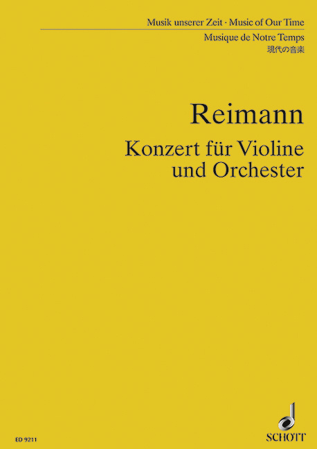 Drukwerk CONCERTO ARIBERT REIMANN