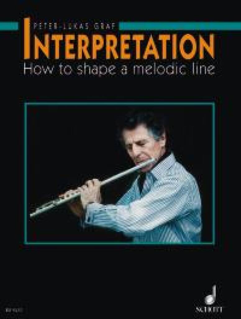 Book INTERPRETATION FLUTE TRAVERSIERE PETER-LUKAS GRAF