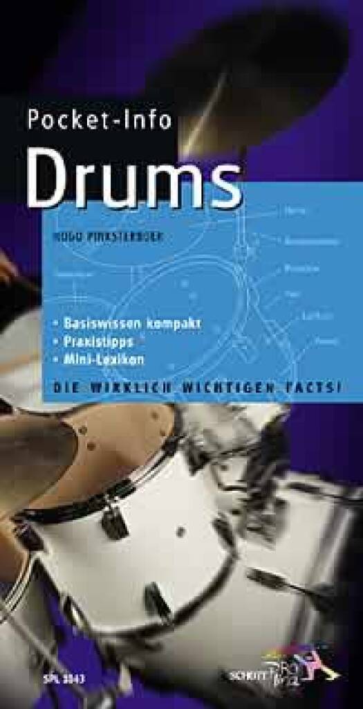 Knjiga POCKET-INFO DRUMS HUGO PINKSTERBOER