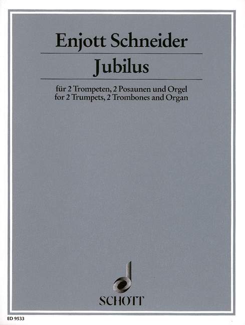 Tiskani izdelki JUBILUS -PARTITION+PARTIES SEPAREES ENJOTT SCHNEIDER