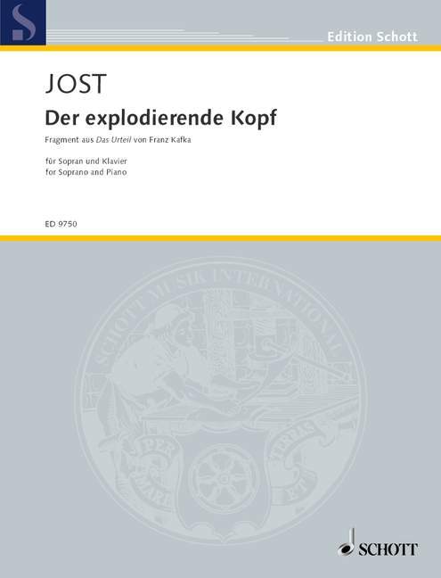 Tiskani izdelki THE EXPLODING HEAD CHRISTIAN JOST
