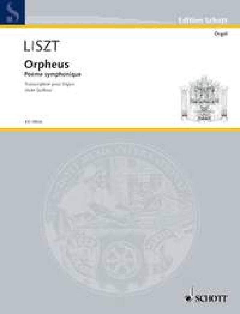Knjiga ORPHEUS ORGUE FRANZ LISZT