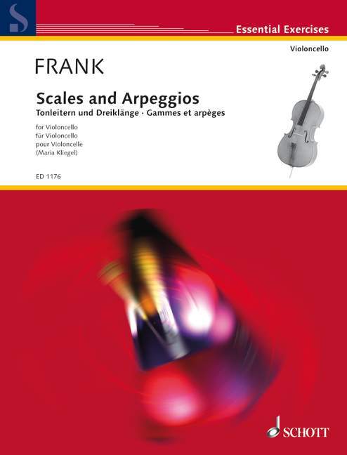 Prasa SCALES AND ARPEGGIOS VIOLONCELLE MAURITS FRANK