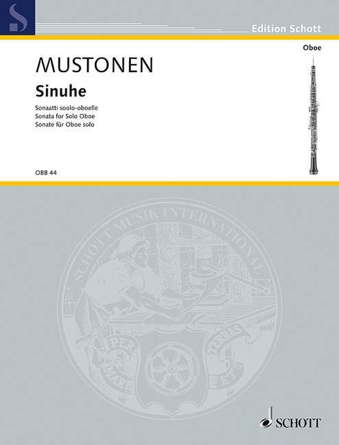 Printed items SINUHE HAUTBOIS OLLI MUSTONEN