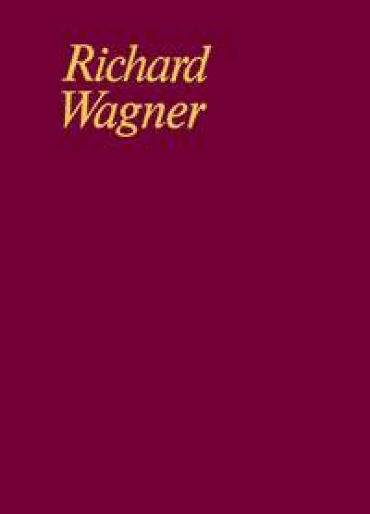 Knjiga SIEGFRIED WWV 86 C RICHARD WAGNER