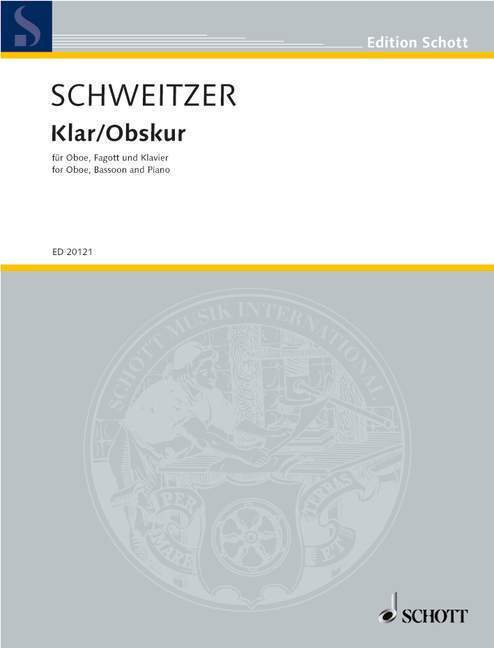 Tiskani izdelki KLAR/OBSKUR BENJAMIN SCHWEITZER