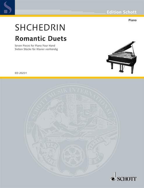 Printed items ROMANTIC DUETS PIANO RODION SHCHEDRIN